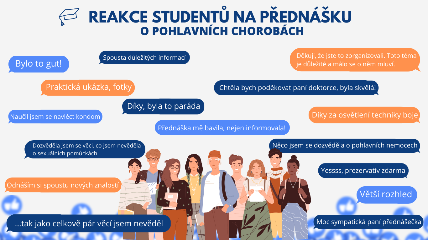 Studenti se na Valentýna učili, jak se chránit před pohlavními chorobami